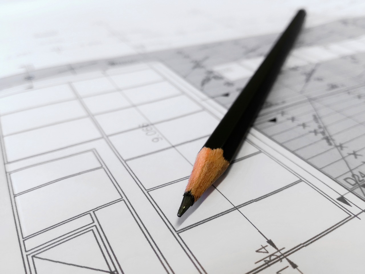cad drafting plan drawing